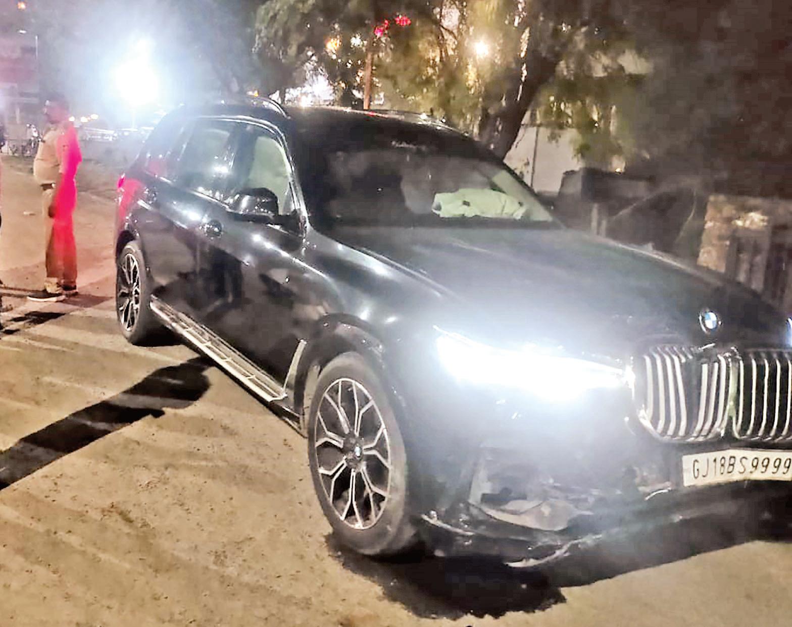 Victim of BMW hit & run accident on ventilator, but police yet to act