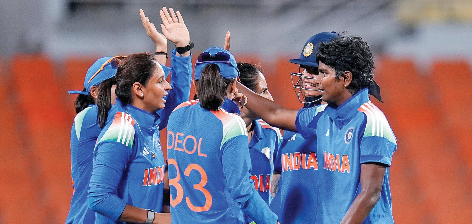 India chase historic W-ODI series triumph