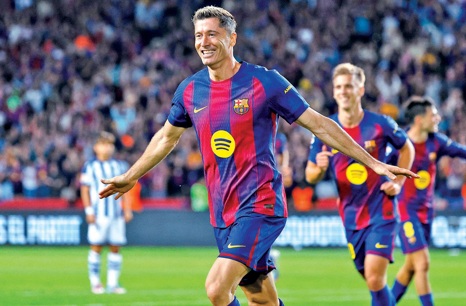 Barcelona win fifth in a row