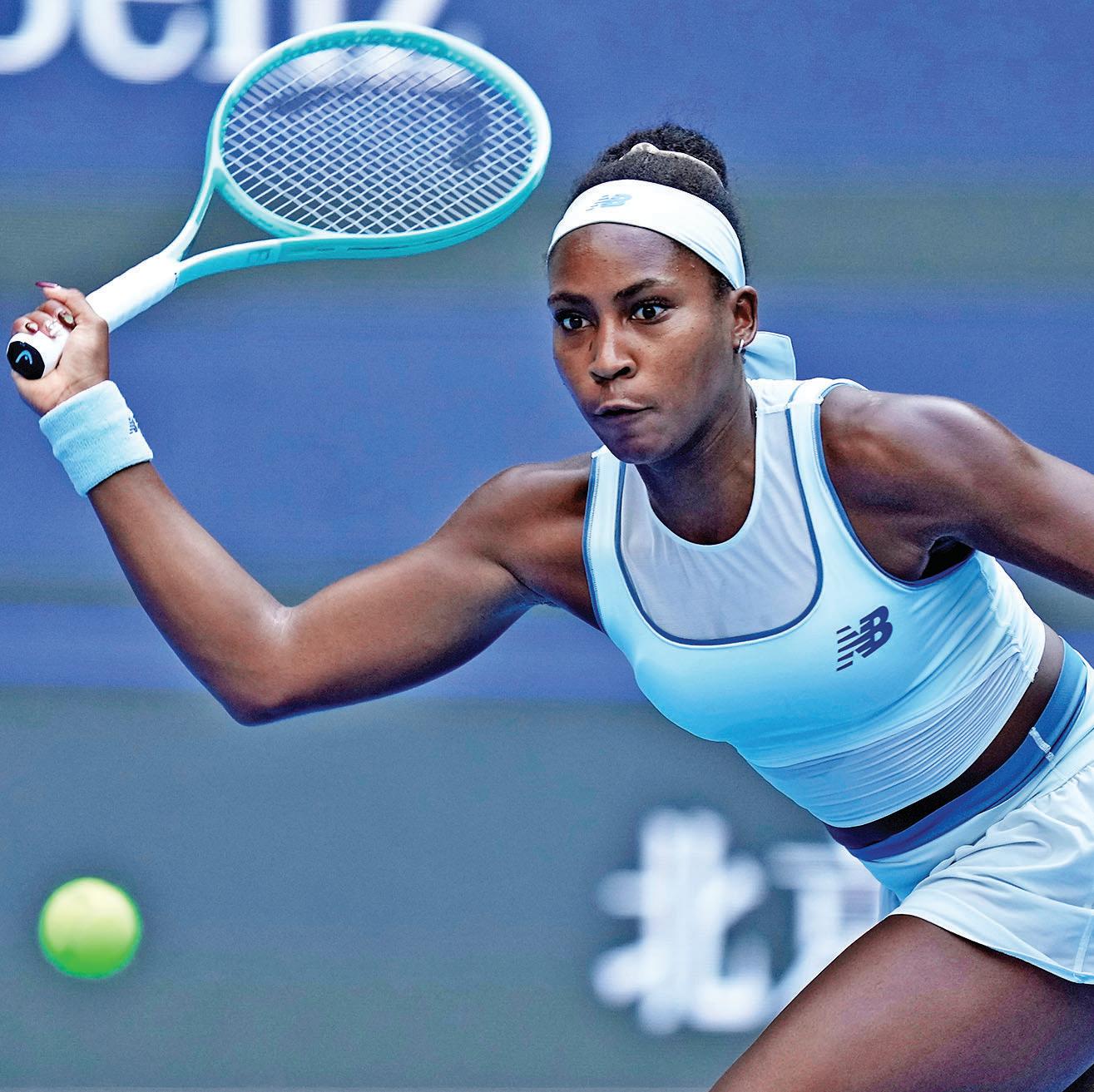 Coco Gauff reaches semis of China Open