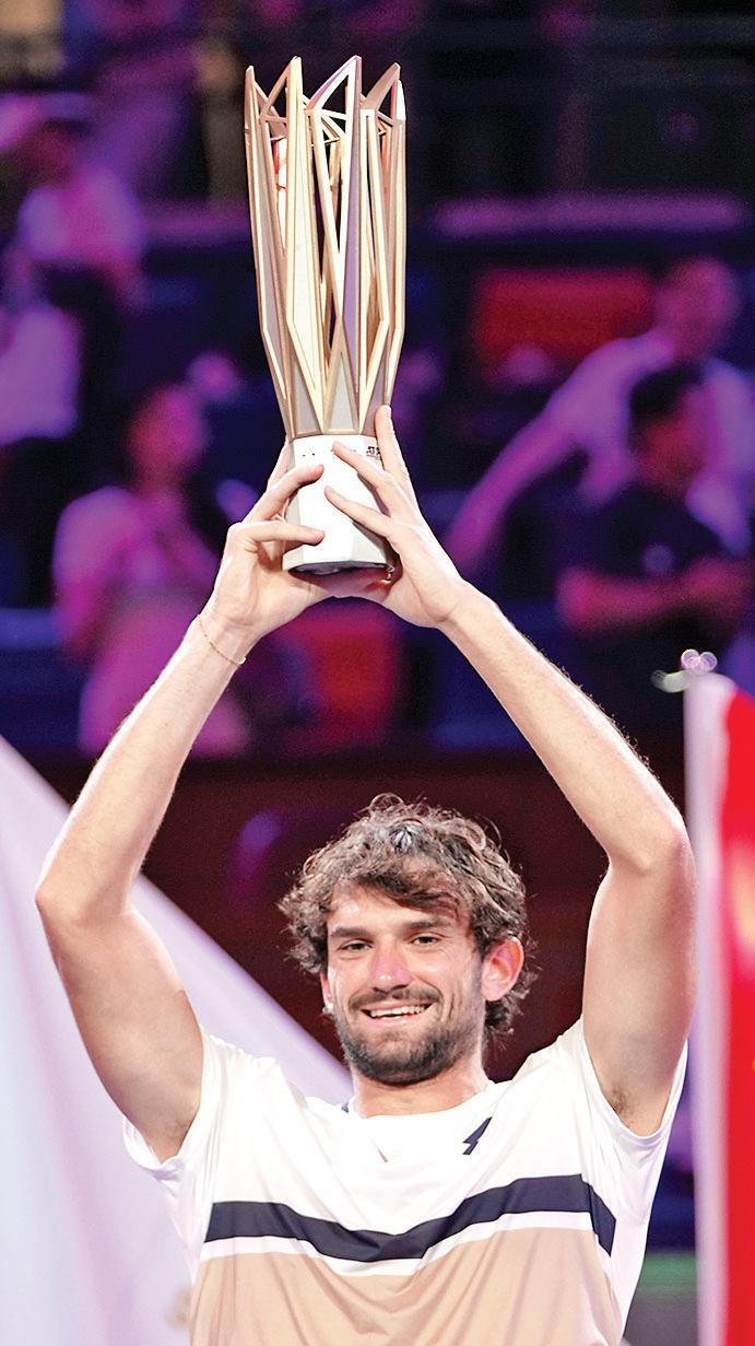 Vacherot beats Rinderknech to win Shanghai title