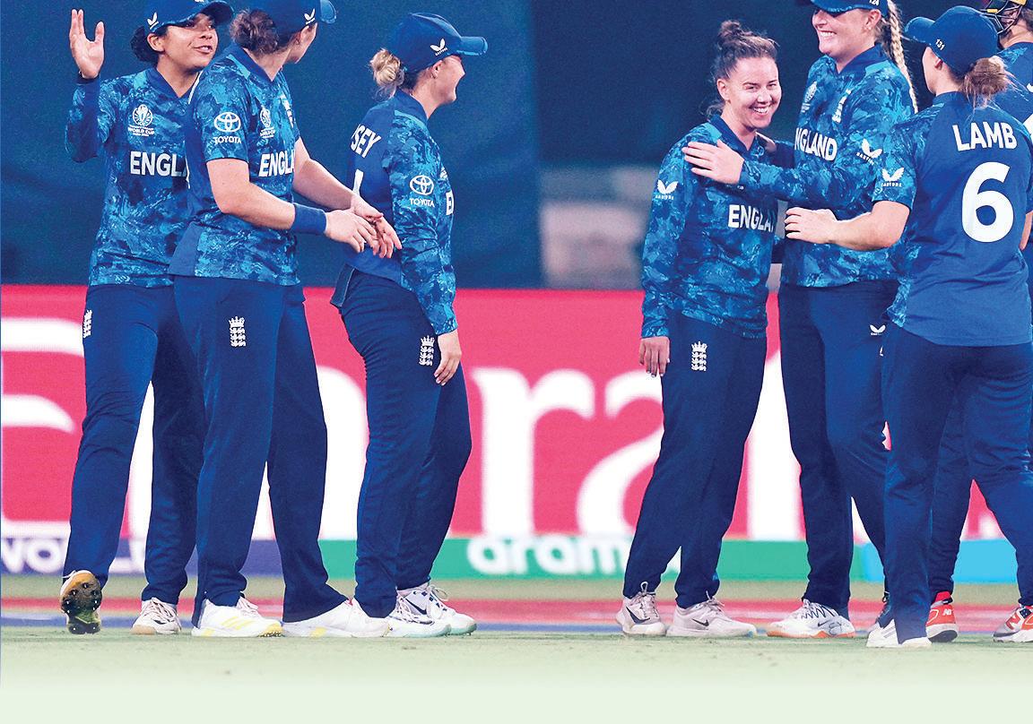 England enter semis