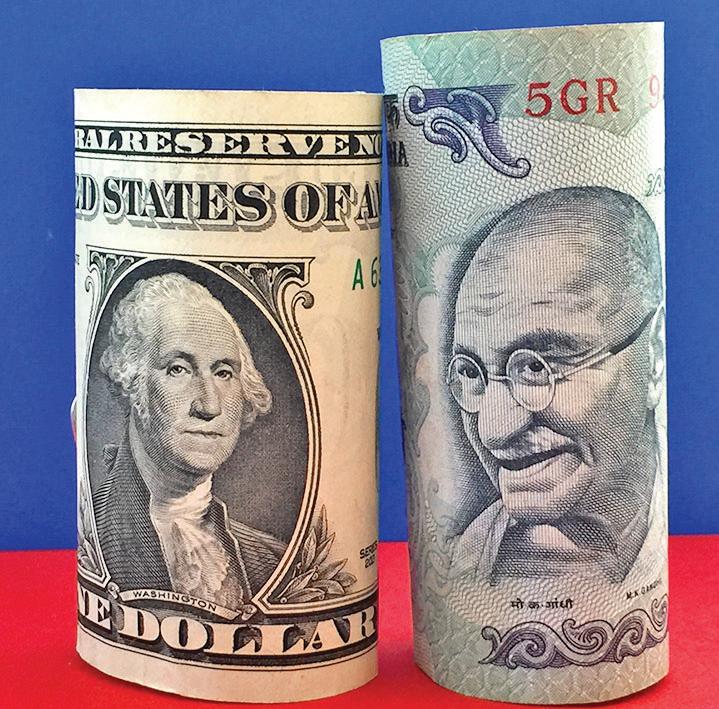 Rupee plunges 47p to end at 88.69 against US dollar