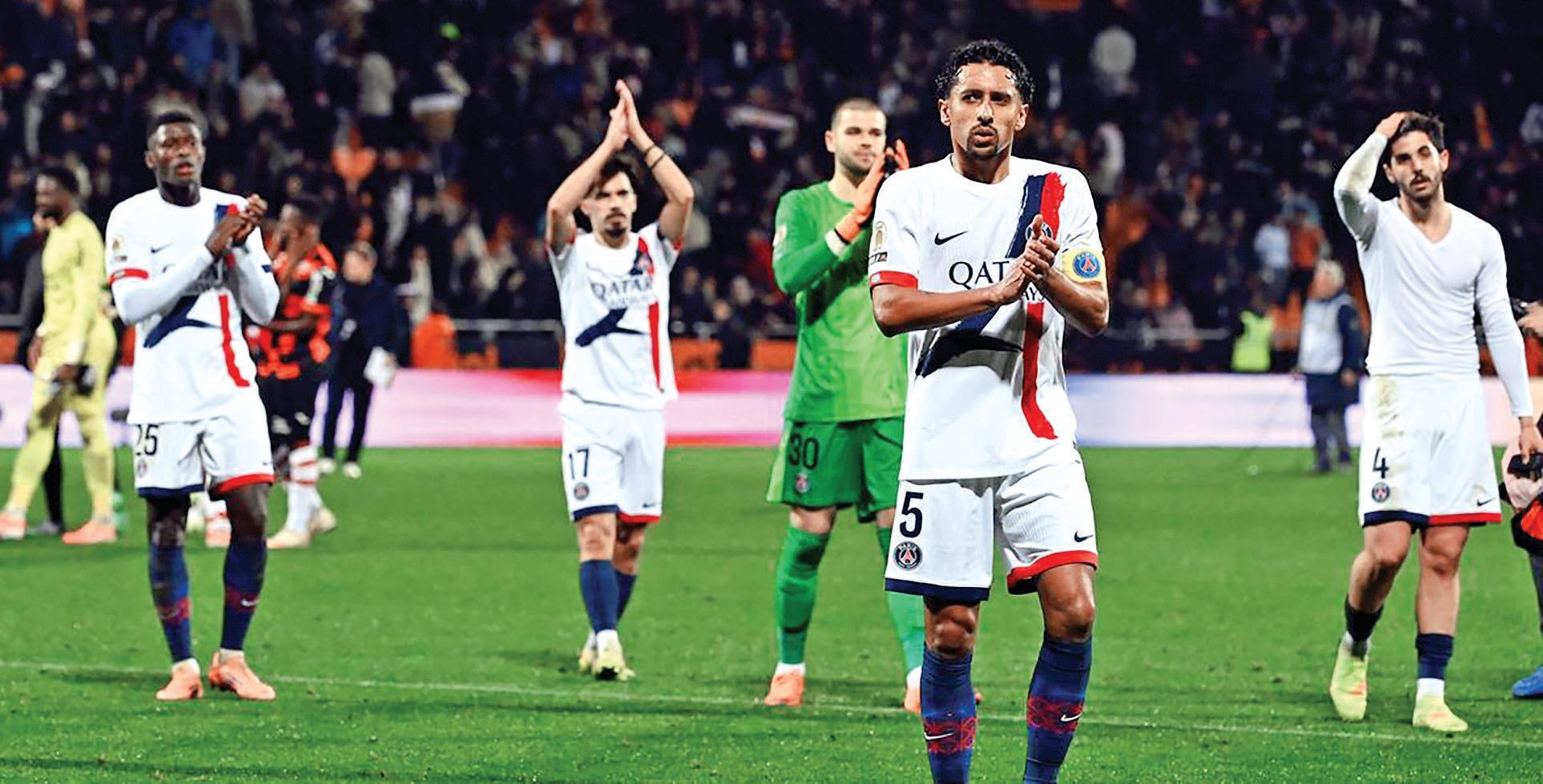 PSG settle for 1-1 draw with Lorient