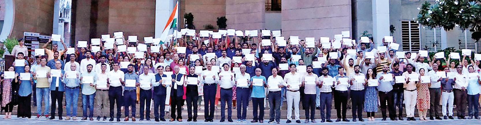 Rashtriya Ekta Diwas celebrated at NFSU