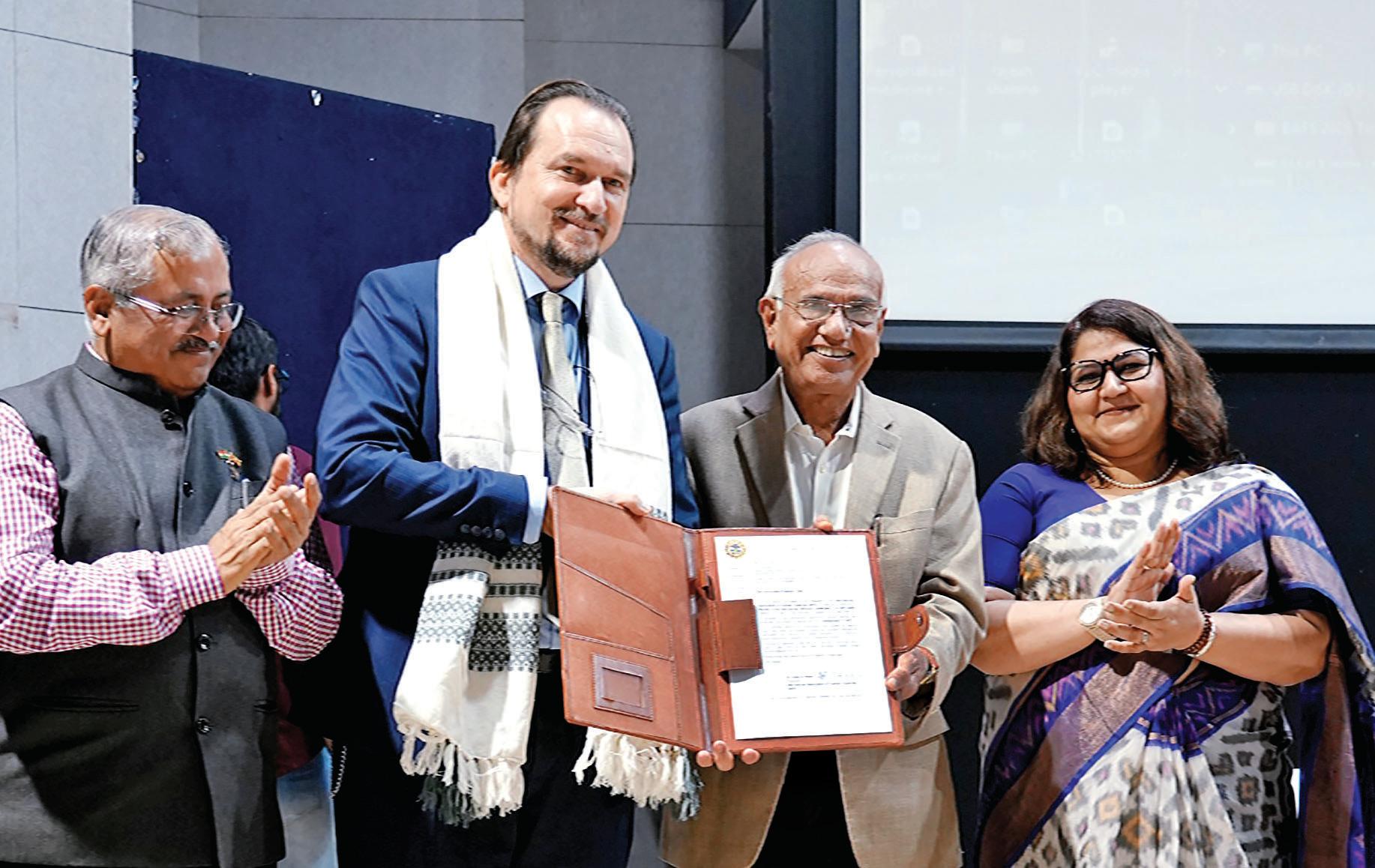 NFSU V-C Dr JM Vyas named IAFS ambassador