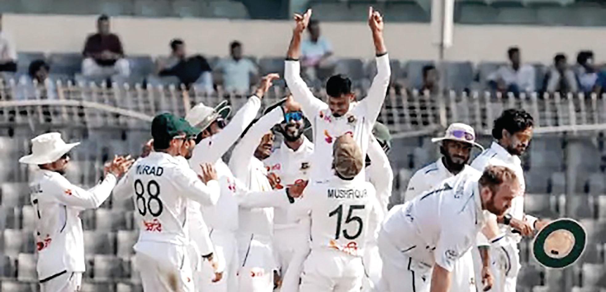 Bangladesh sweep Test series 2-0