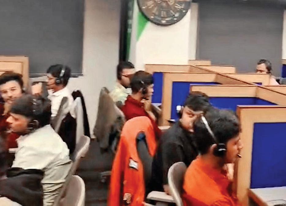 24 held as police raid fake call centre on Ashram Road