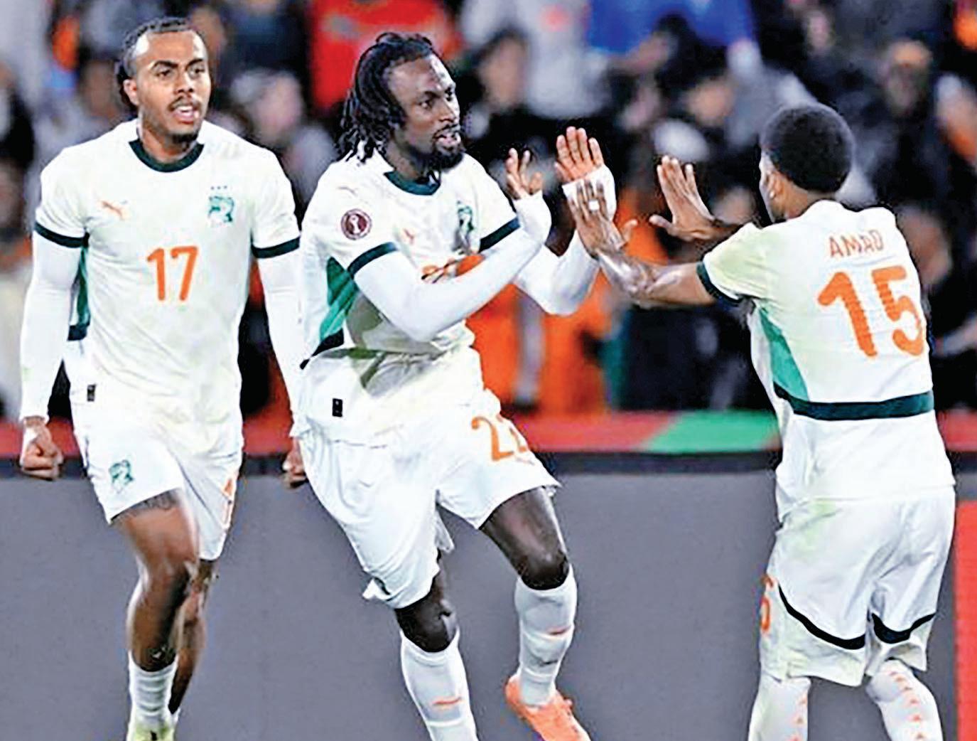 Comeback victories for Ivory Coast, Cameroon