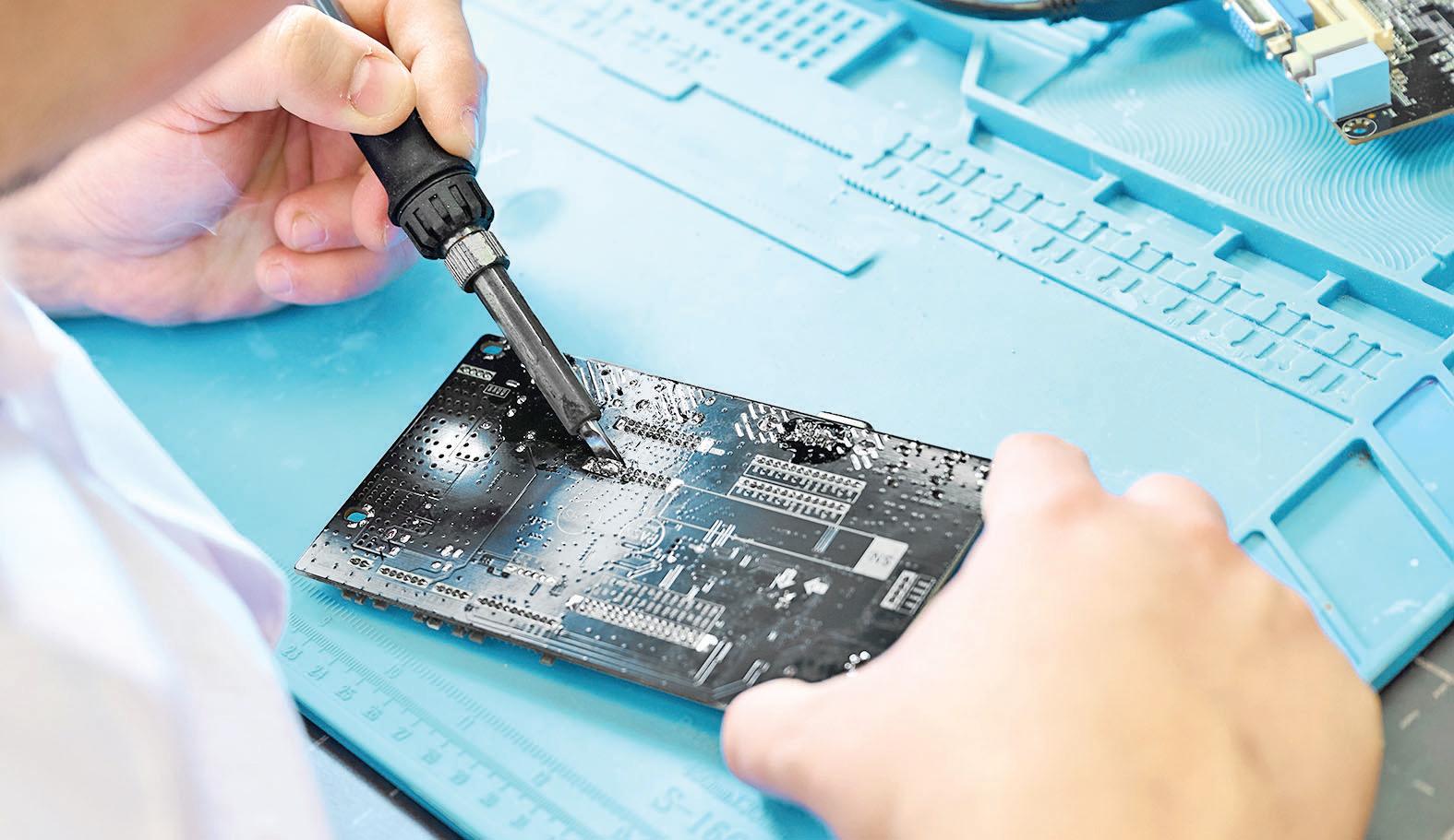 22 projects cleared for electronics parts mfg