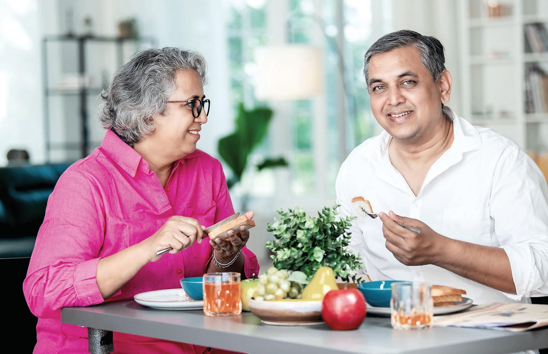 DIET SHIFTS WITH AGE