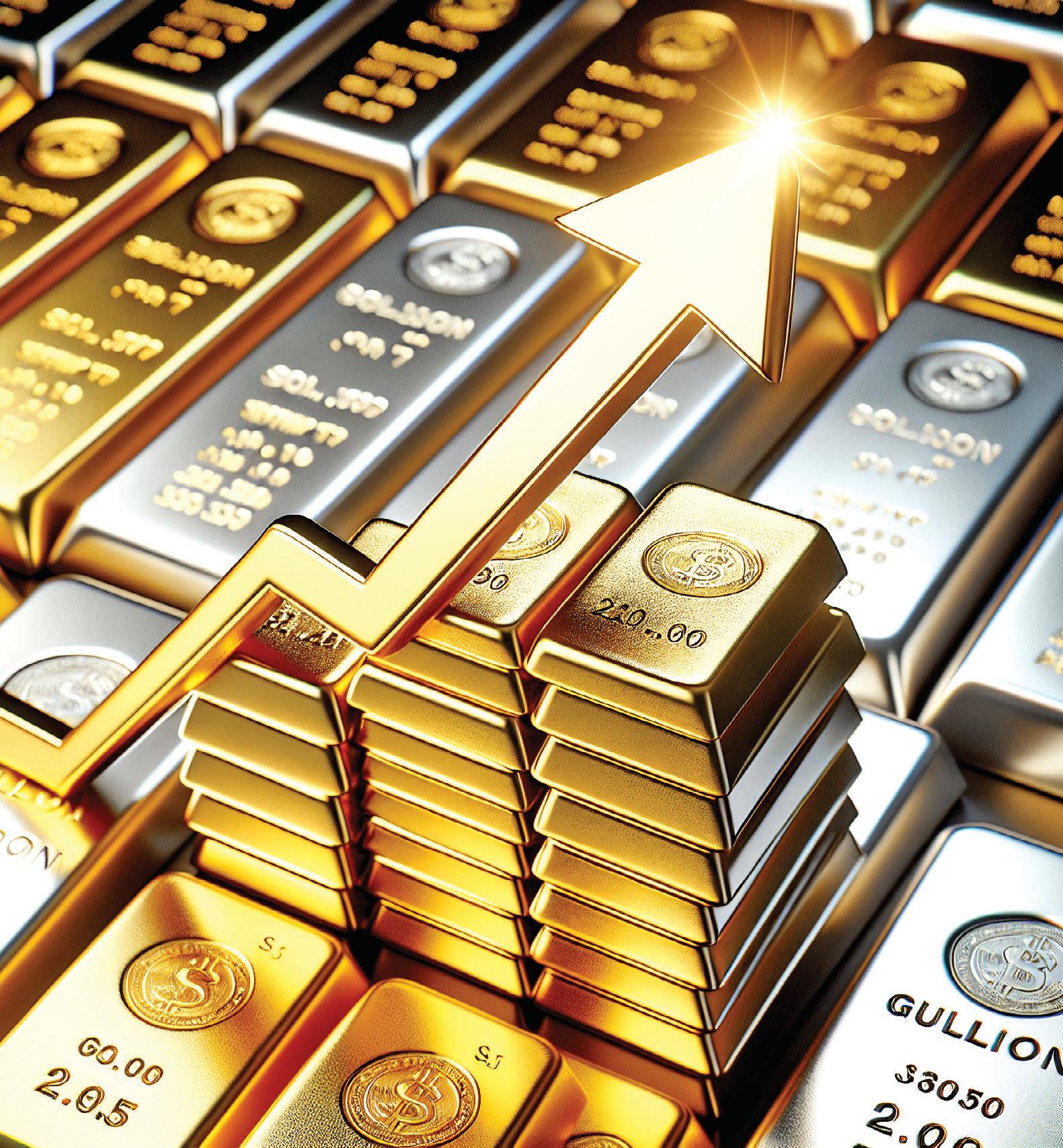 Silver, gold rise on global cues, safe-haven demand