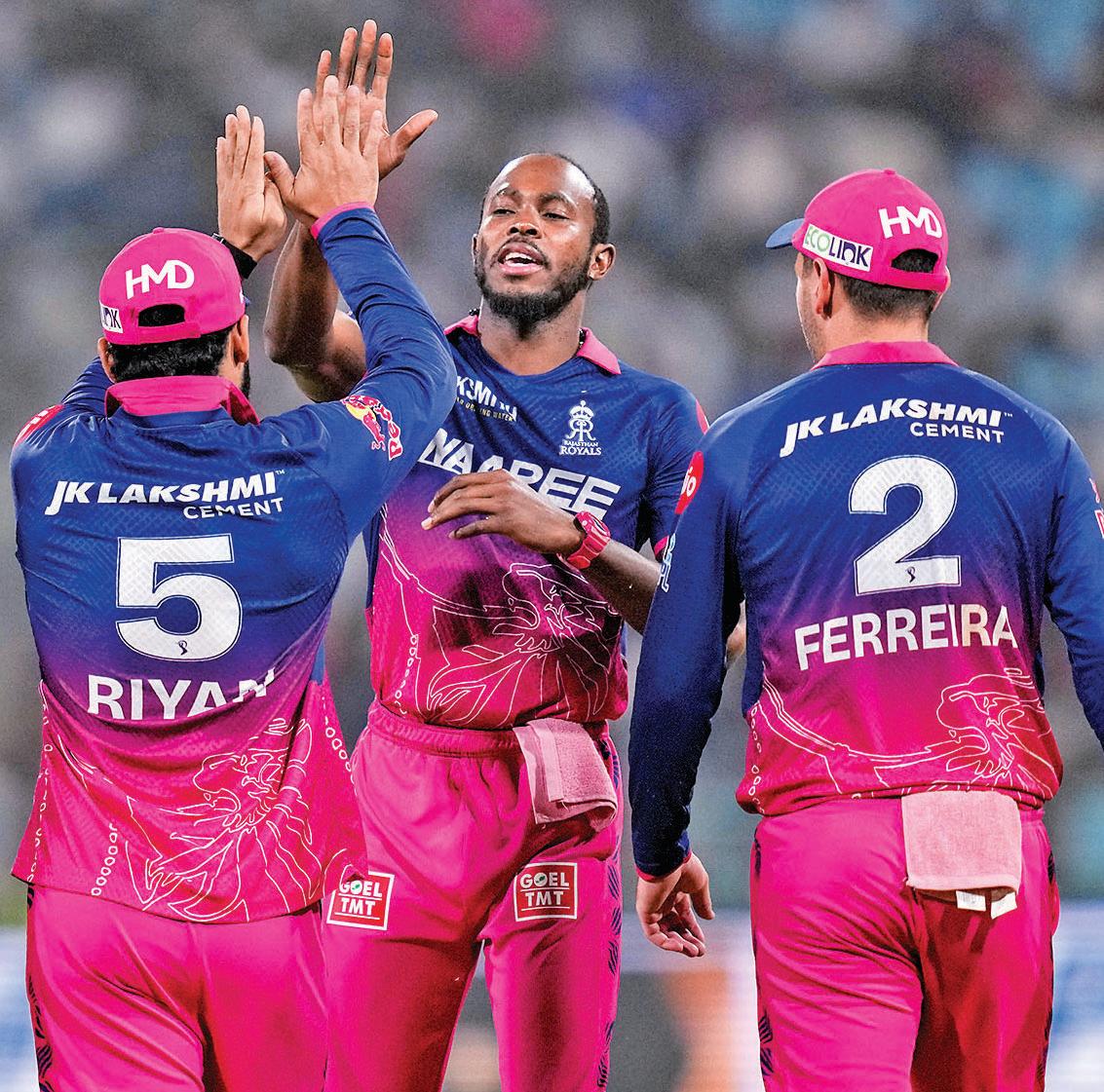 Rajasthan outclass LSG