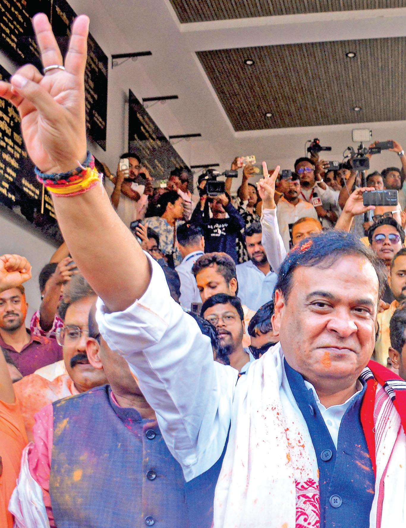 BJP cruises to victory