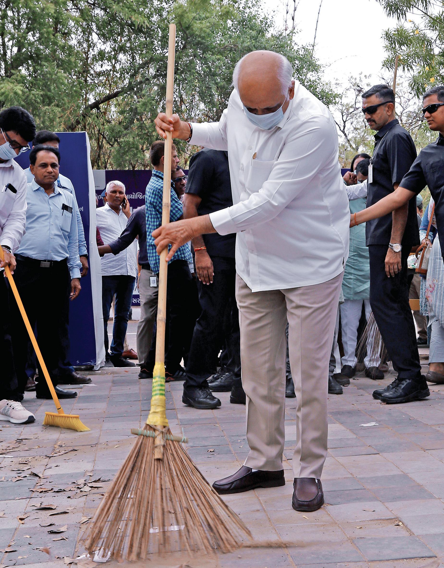 CM Patel launches statewide cleanliness, healthcare drive