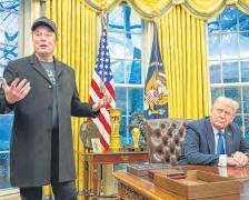 Elon Musk defends cost-cutting efforts in Oval Office appearance