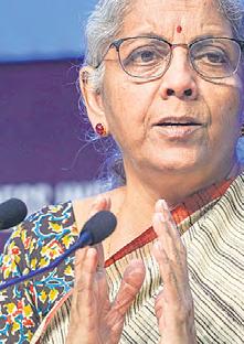 Sitharaman Reaffirms Push for Regulatory Reforms