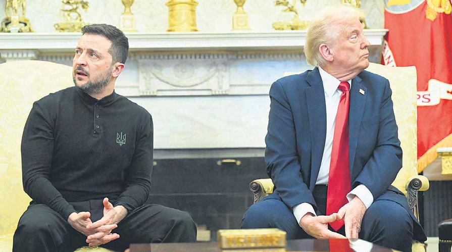 U.S. says it's pausing all military aid to Ukraine