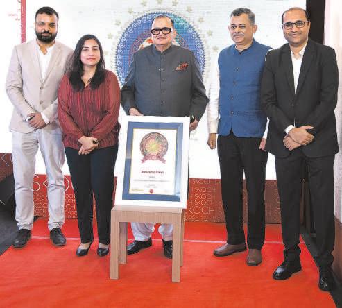 INDUSIND BANK RATED INDIA INVOLVED BY SKOCH FOR EXCELLENCE IN MSME BANKING