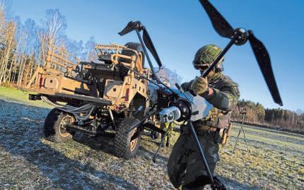 Drones fight other drones in the battle for Ukraine's skies