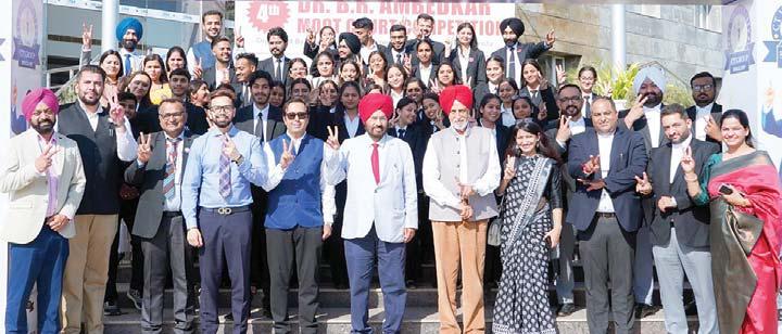 CT University’s 4th Dr. B.R. Ambedkar National Moot Court Competition Concludes with Great Success