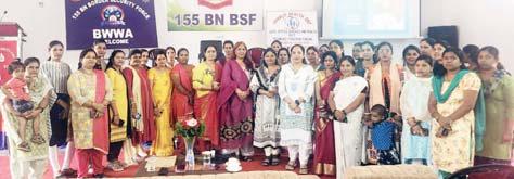The Health Department celebrates ‘World Health Day’ with the families of Border Security Force jawans