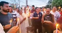 MLA Marh leads candlelight march to pay homage to Pahalgam attack victims