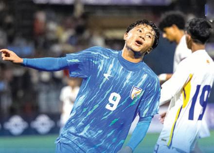 SAFF U-19 C'ship: It was my dream to score in front of my family on my home ground, says local hero Omang Dodum