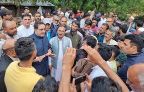 War punishes border people most: Sajad Lone in shelling-hit Uri
