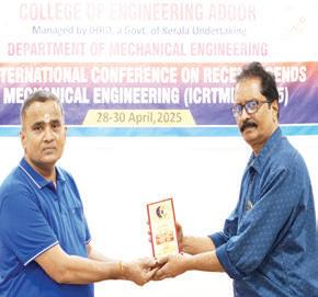 SMVDU faculty present research paper in int'l conference at Kerala