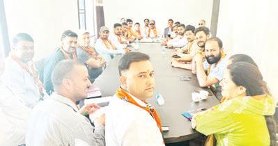 Langeh chairs meeting on upcoming Tiranga Rally