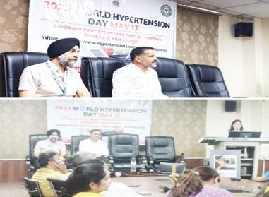 World Hypertension Day observed across Jammu Division