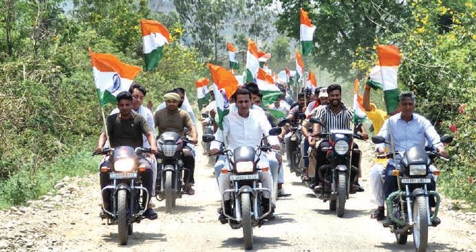 Tiranga rally living expression of national pride: MLA Jasrotia