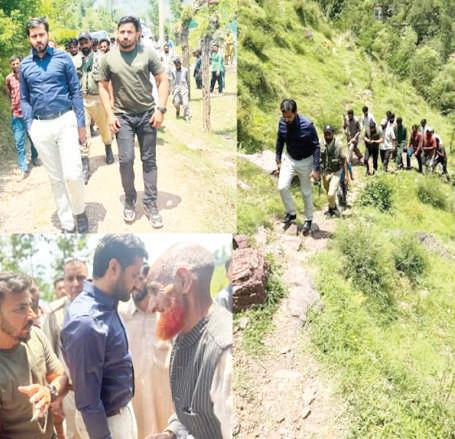ACR Poonch visits Bandi Kama Khan after tragic incident