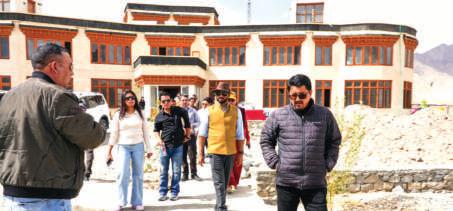 CEC LAHDC inspects LREDA, ITI Complexes