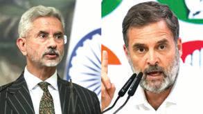 Rahul targets Jaishankar again, says his silence 'Damning'; it's Pak's language: BJP