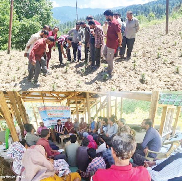 Farmers imparted training on commercial floriculture