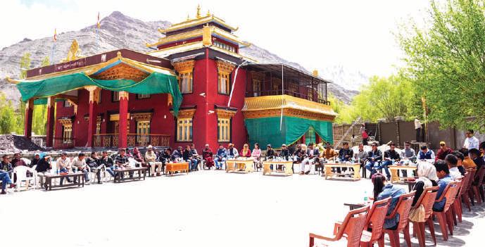CEC Gyalson review preparations for upcoming religious events