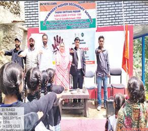 Social Welfare, YSS lead NMBA campaign across Kishtwar Pyts