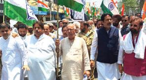Congress holds ‘Jai Hind Yatra' in Jammu