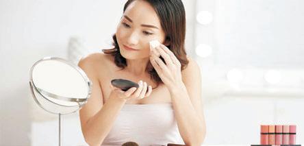 Choose the right make-up to avoid skin Allergies