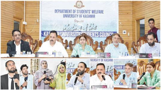 VC KU prioritizes student welfare, chairs student council meet