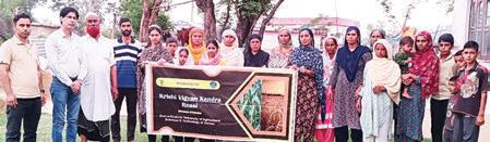 KVK trains tribal farmers on agri-entrepreneurship