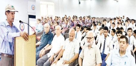 CGPWA holds lecture on environment for destitute students
