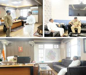 MLA Randhir takes up public concerns with DC, SSP Rajouri