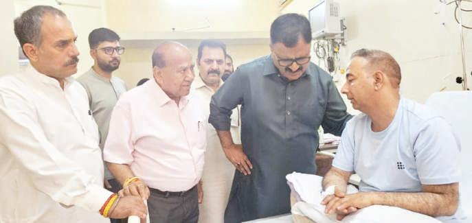 Omar Govt committed for compensation, rehabilitation of shelling victims: Javed Rana