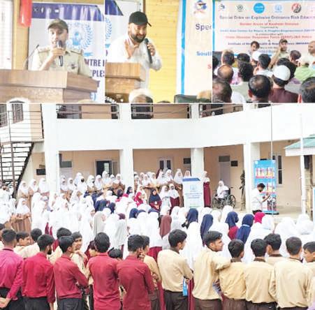 Safety From Shells: Mental health awareness drive held at GGHS Uri