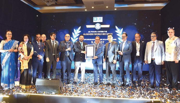 LIC achieves Guinness World Records title for 'Most life insurance policies sold in 24 hours'