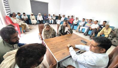MLA Marh holds public darbar