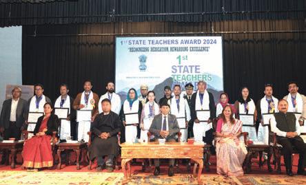 Ladakh honours 12 teachers at 1st State Teachers Award Ceremony